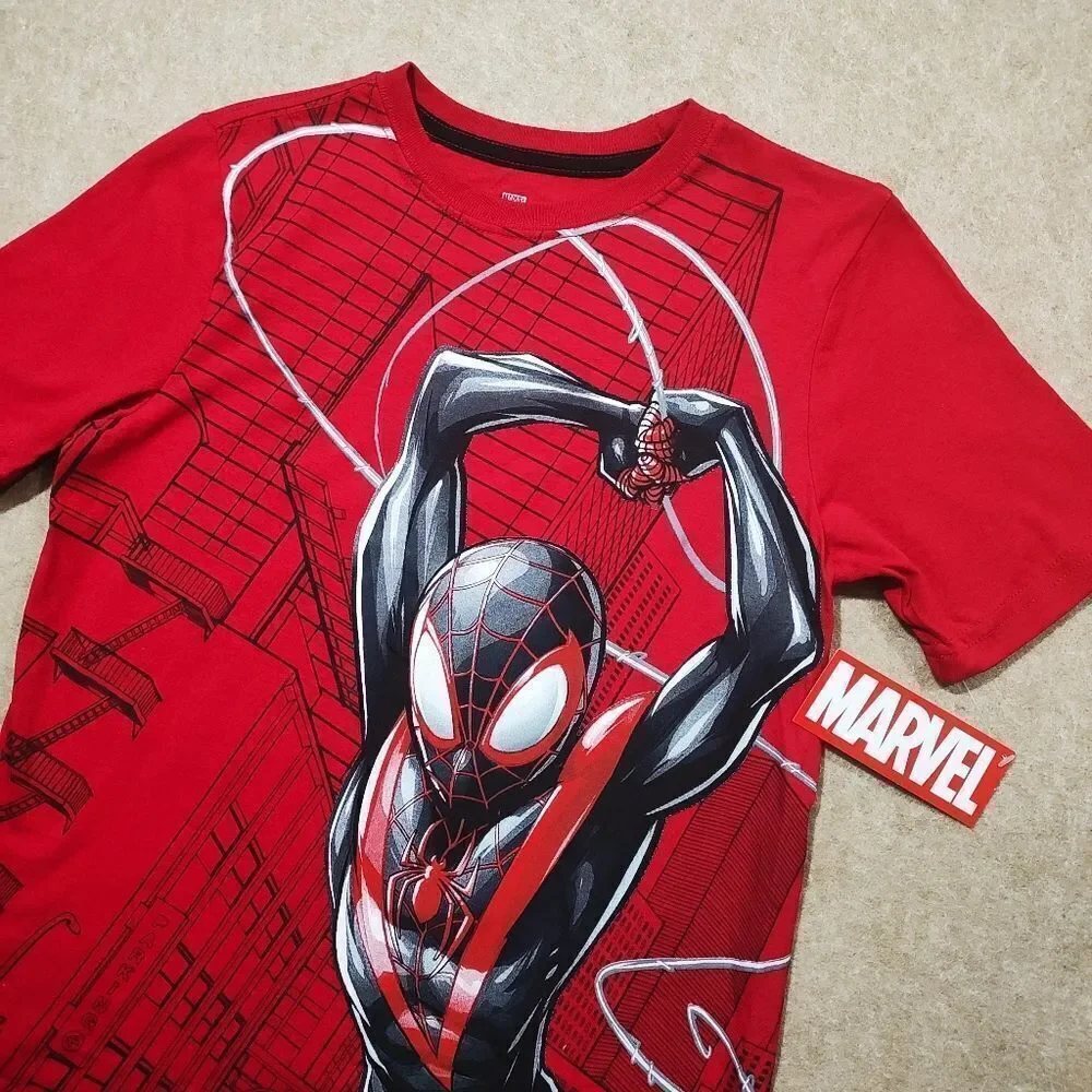 Marvel Spiderman Boys Short Sleeve T-shirt -C